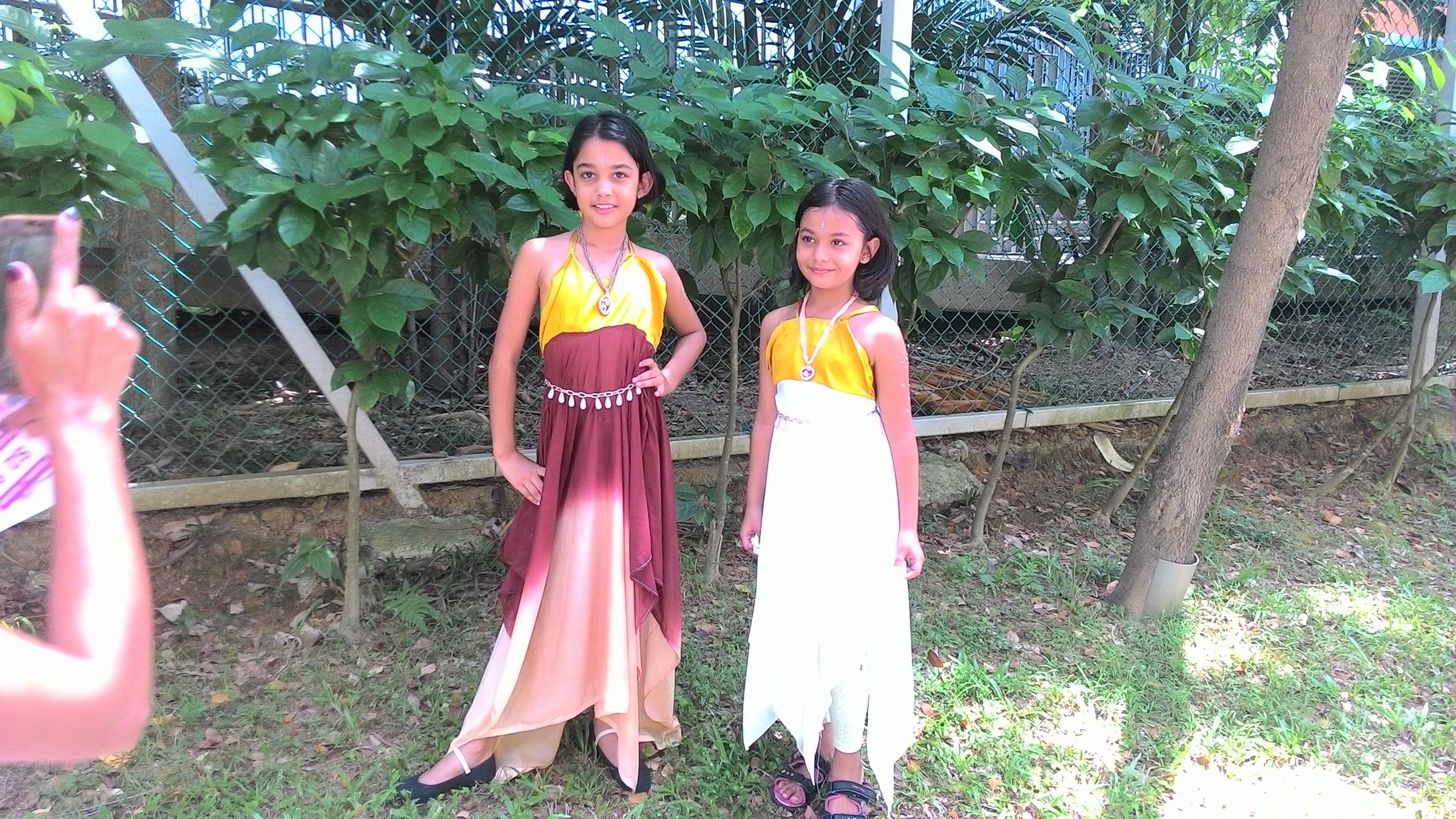 semi classical dress