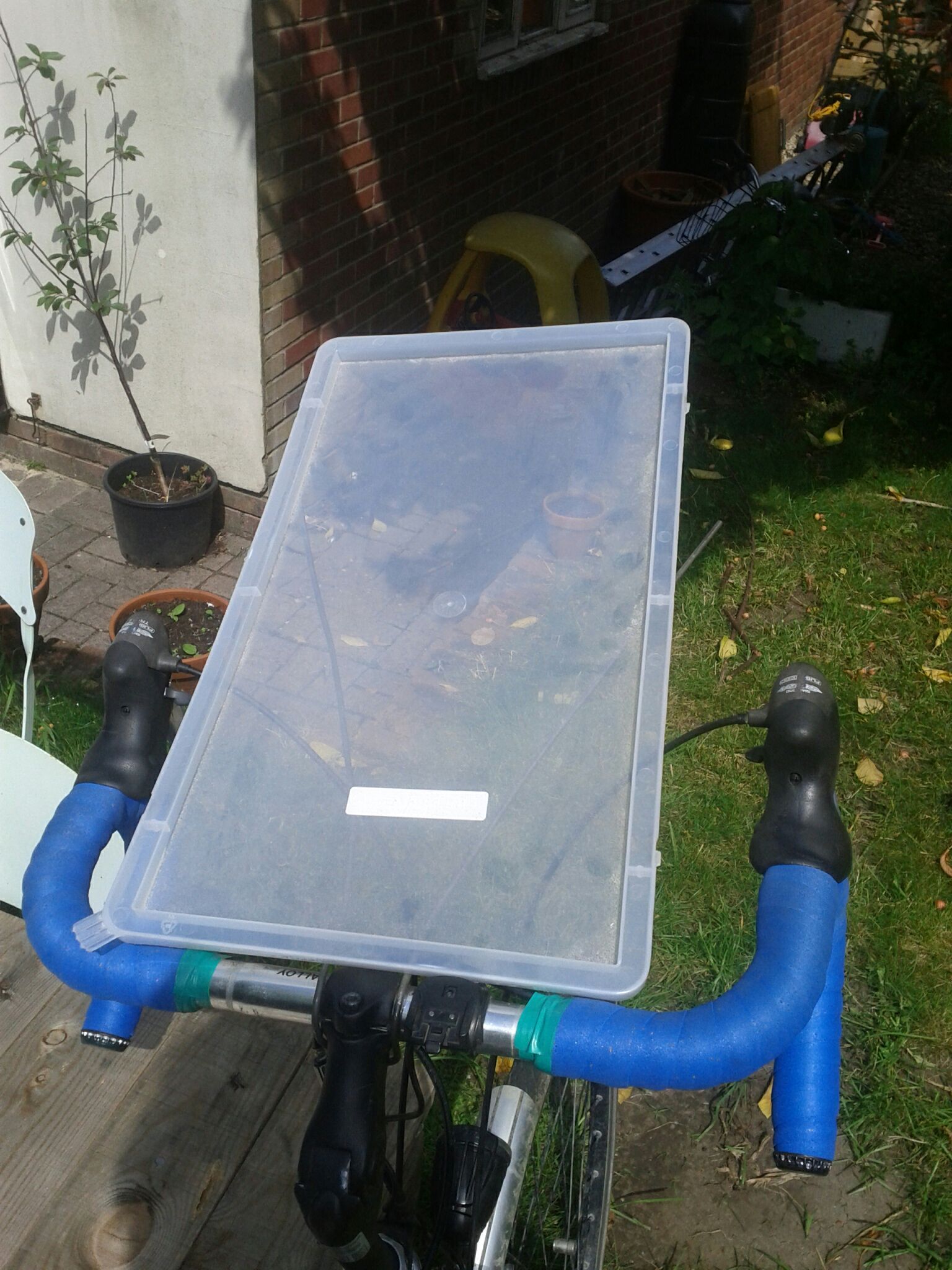 DIY Bike Map Holder 4 Steps Instructables