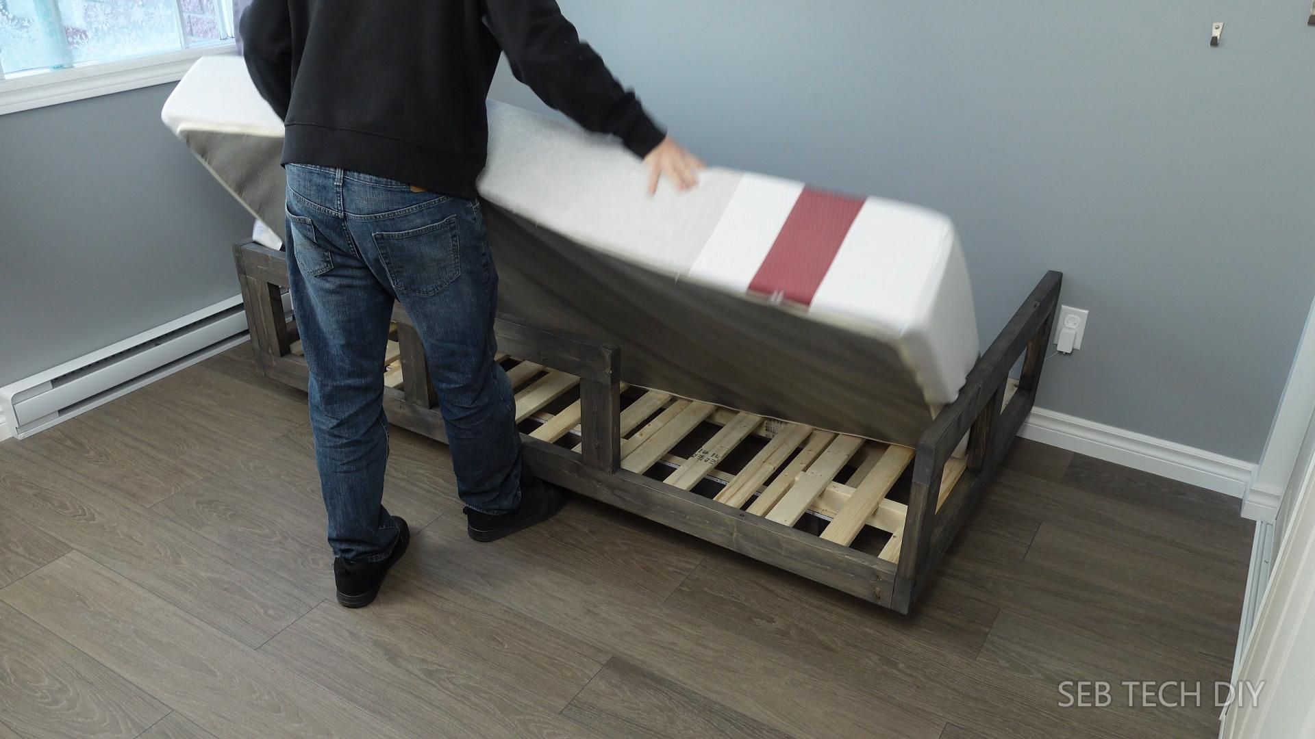 DIY Floating Bed Frame 14 Steps (with Pictures) Instructables