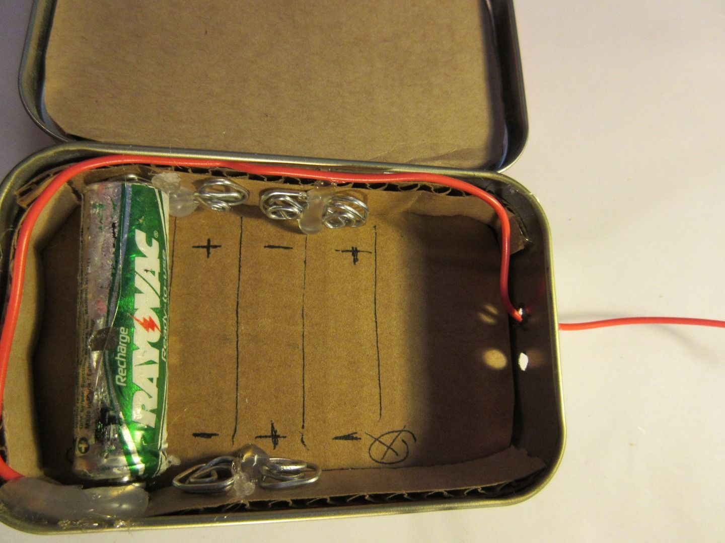 DIY AA Battery Holder 7 Steps Instructables