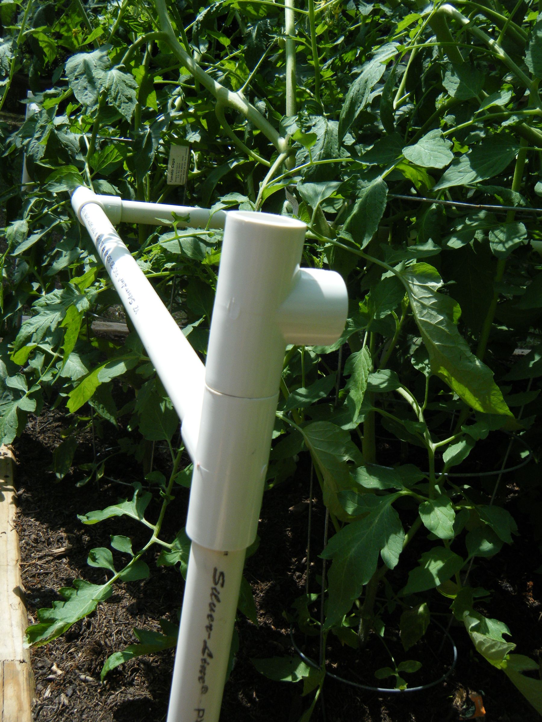 Tomato Cage With PVC 10 Steps Instructables