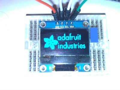 Arduino OLED 128X64 IIC Serial Display: Printing Text and Moving Images ...