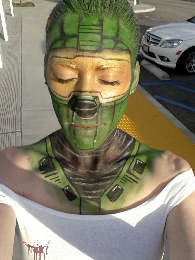 Master Chief! Makeup Transformation. - Instructables