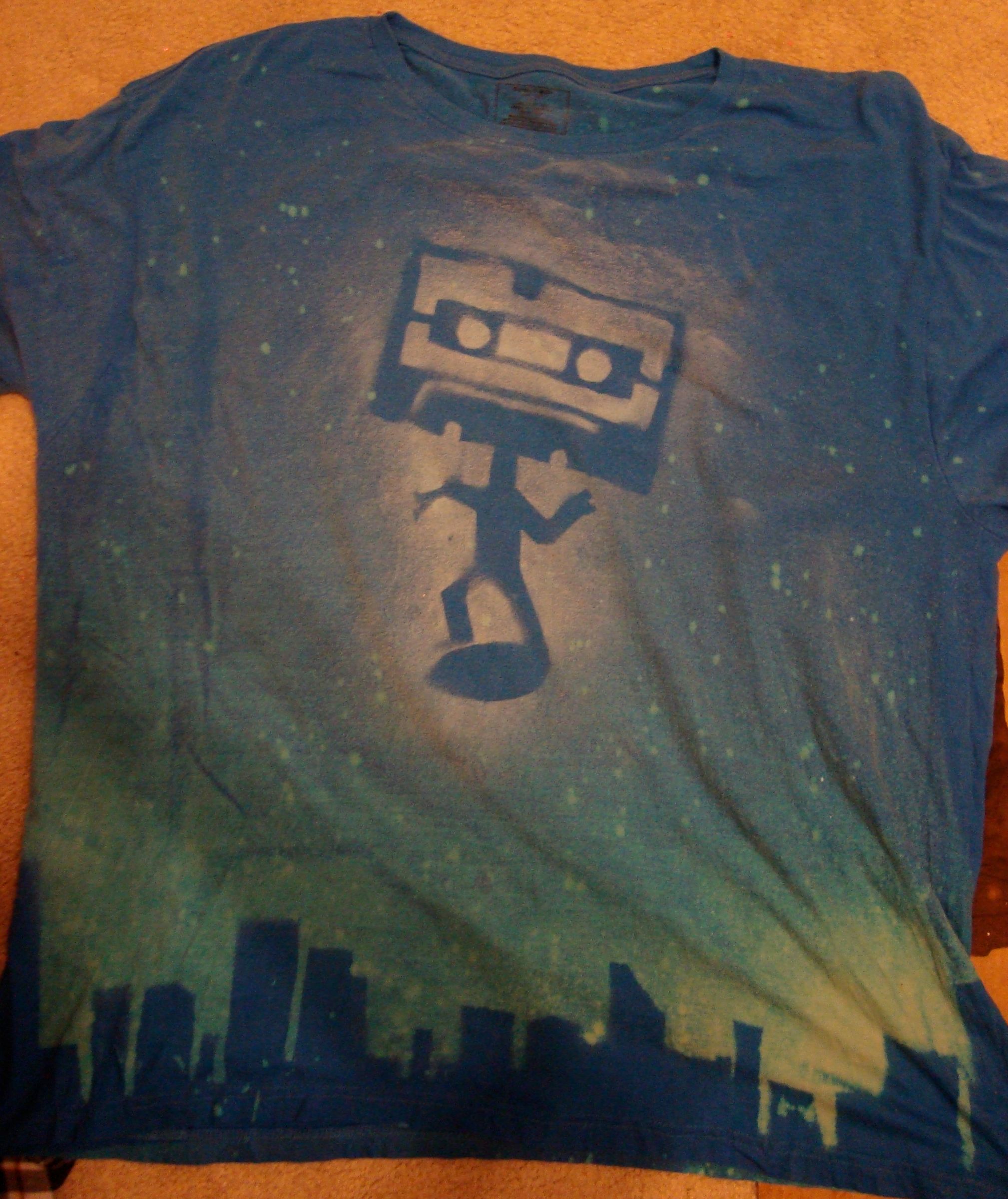 How to get paint out of shirt