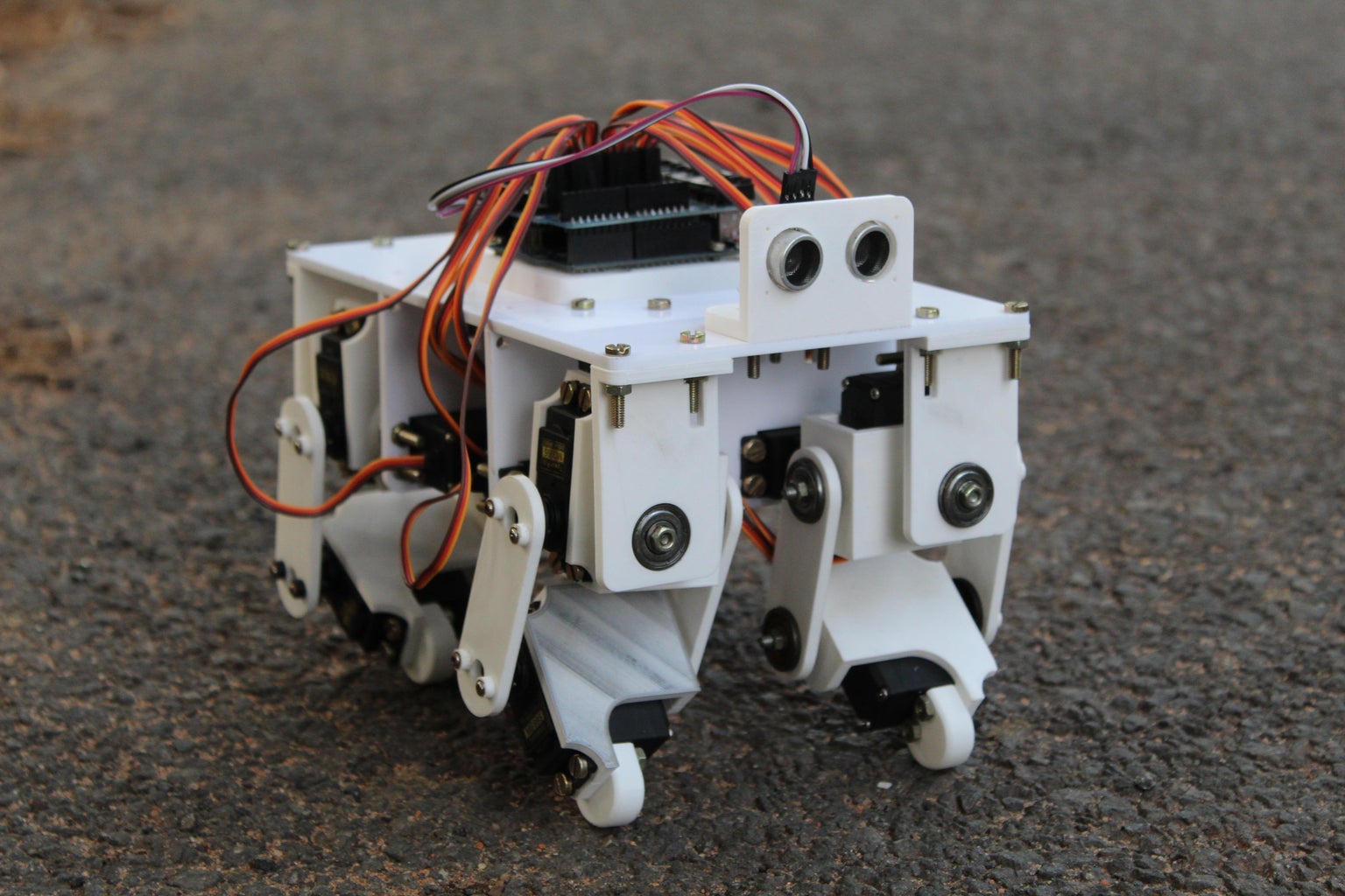 3D Printed Arduino Powered Quadruped Robot : 13 Steps (with Pictures ...