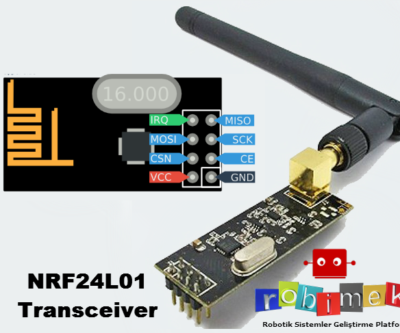 Arduino Using NRF24L01 Rf Module 