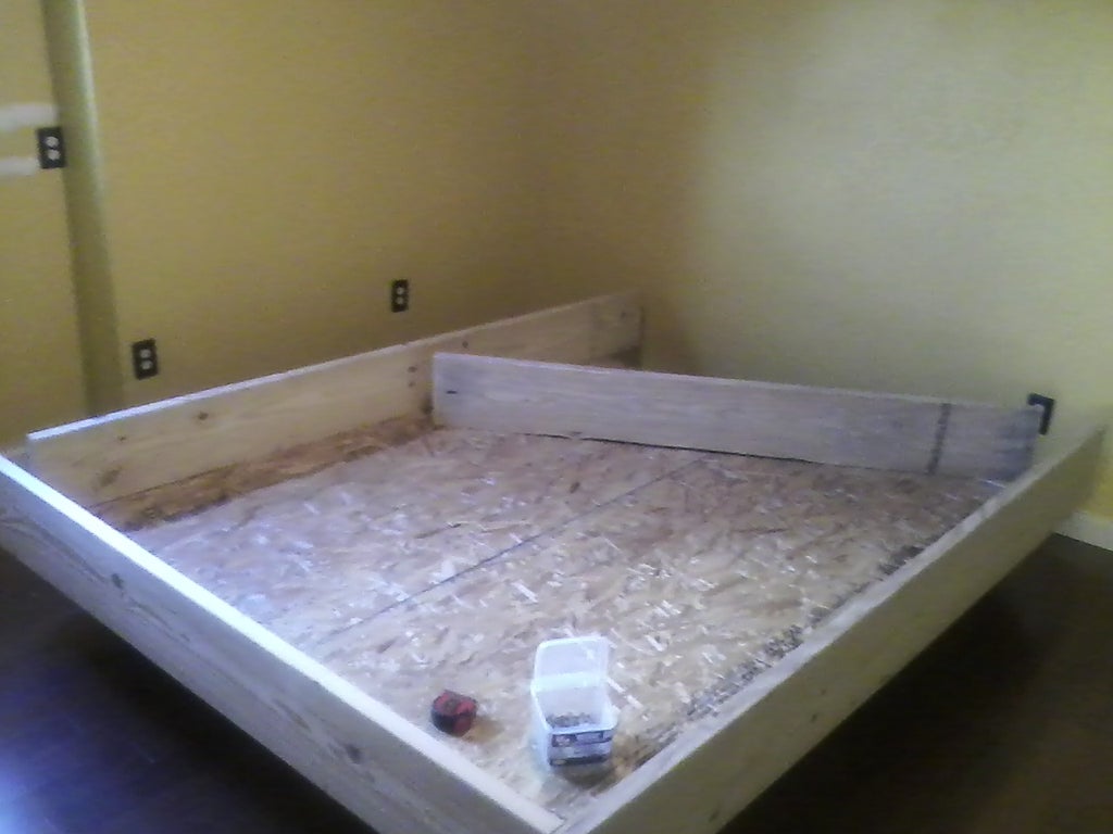Waterbed 8 Steps With Pictures Instructables Waterbed Pedestal With Drawers Plans