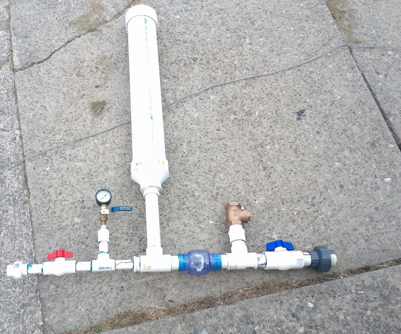 How To Build A Hydraulic Ram Pump 9 Steps With Pictures Instructables