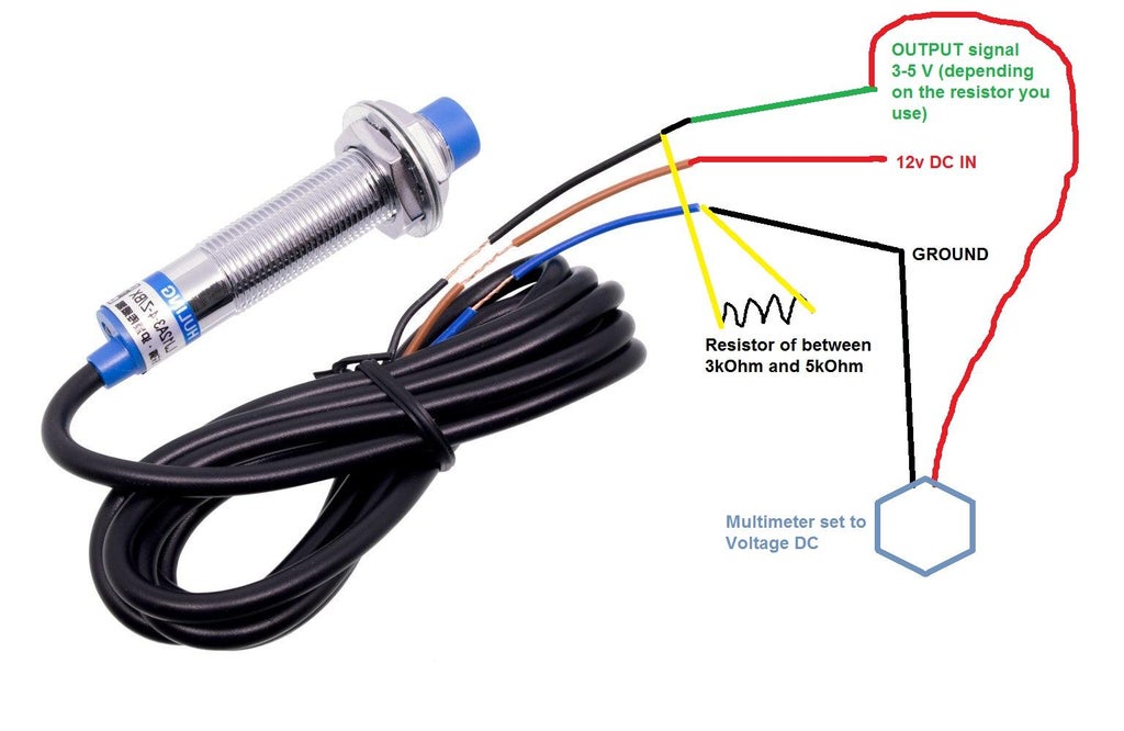proximity sensor wiring diagram