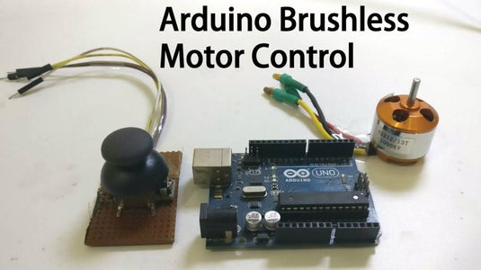 Controlling Brushless Motor With Arduino : 4 Steps (with Pictures ...