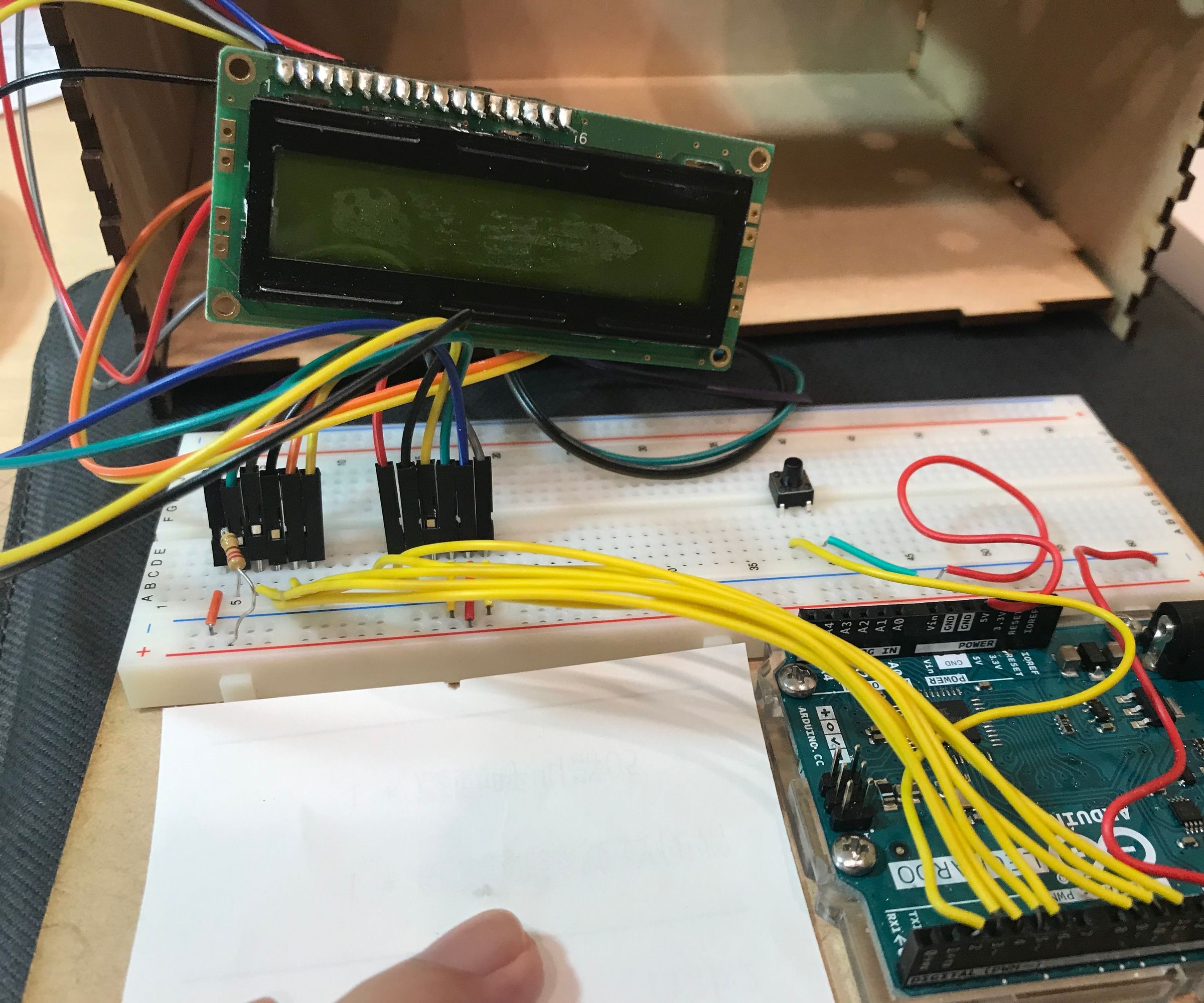 jumping man game using arduino DIY Project - Step-by-Step DIY Project ...