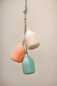 Wrap Yarn Around Your Power Cords As a Finishing Touch :-)