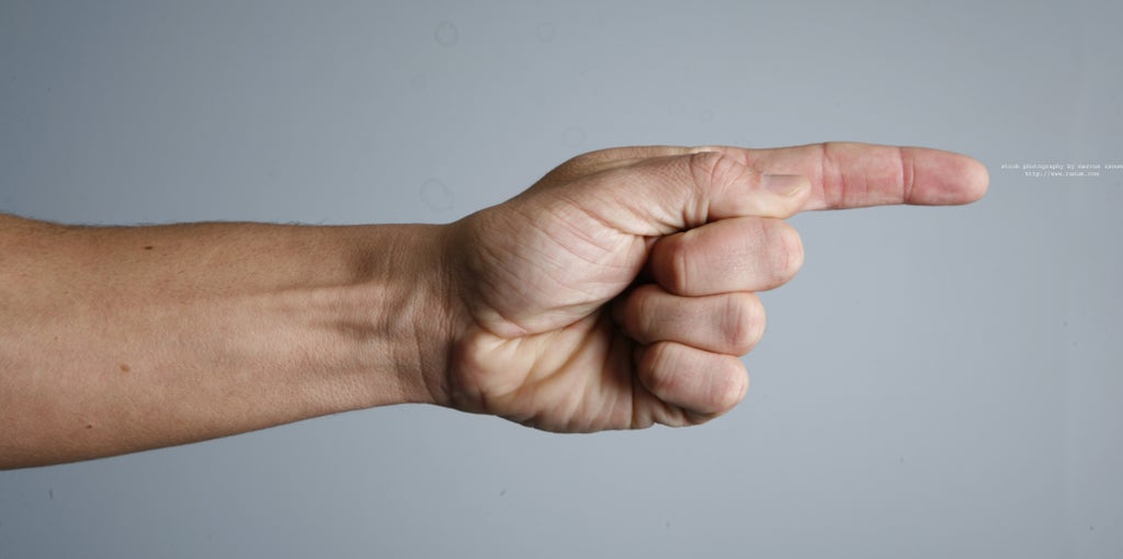 hand gun photo manipulation 6 steps