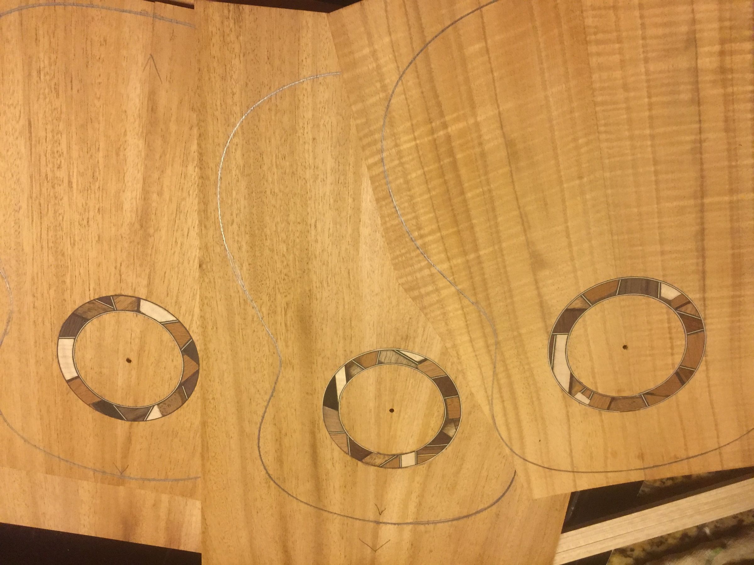 Scrap Wood Ukulele Mosic Rosette 9 Steps With Pictures Instructables