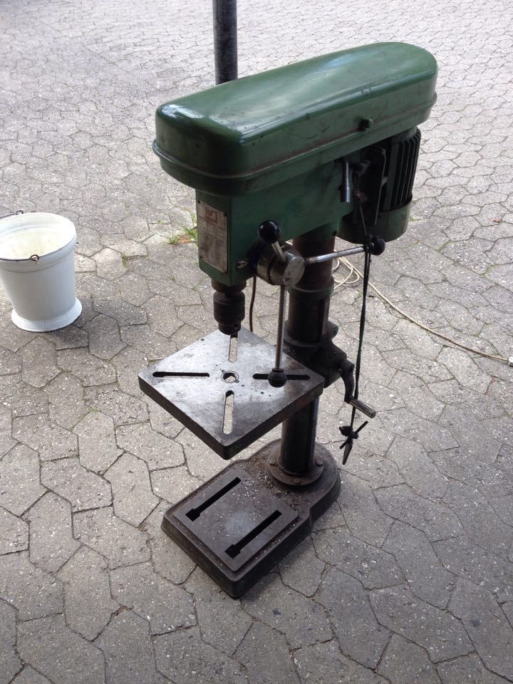 Assembling an Old Drill Press 