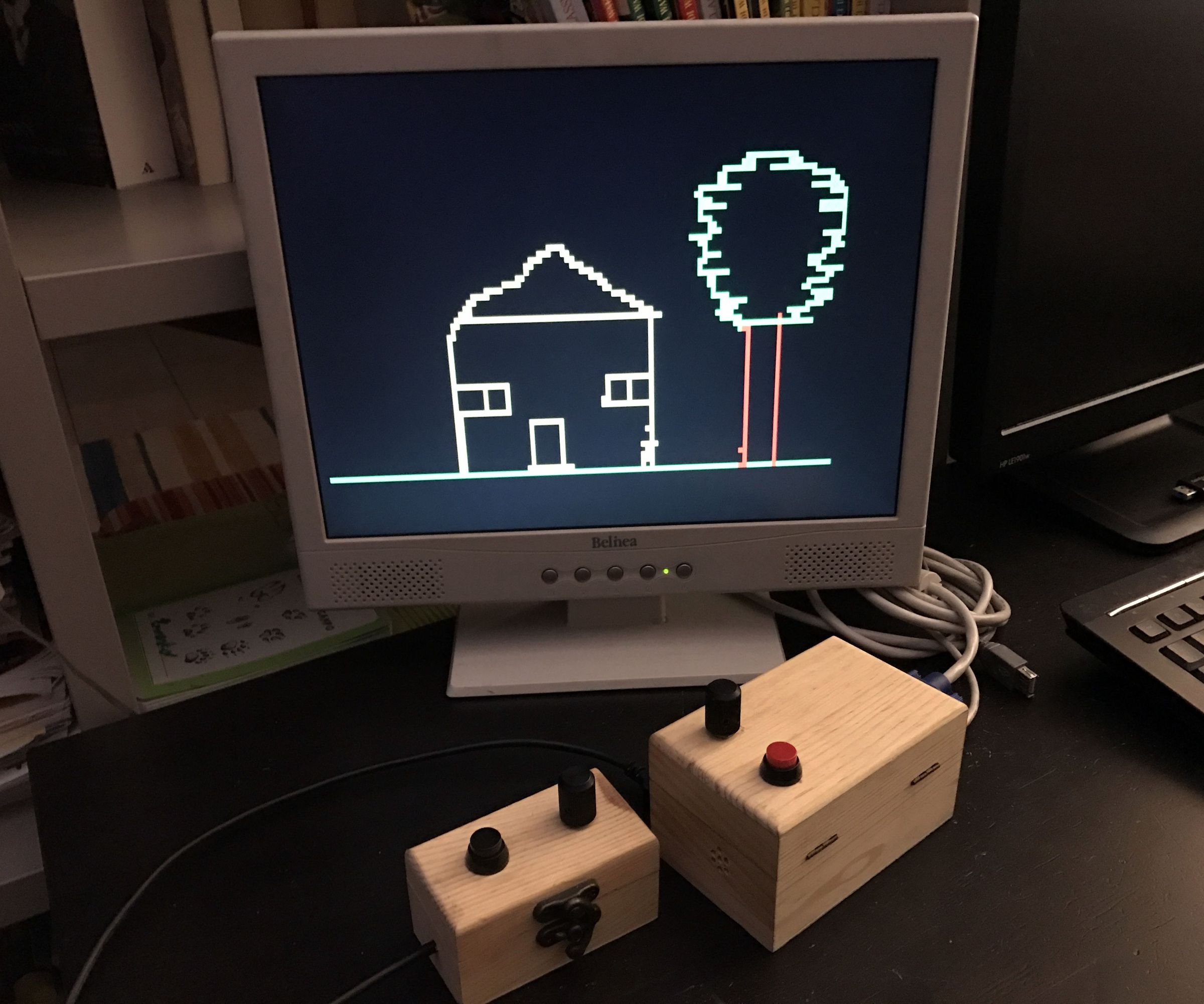 DIY guide for VGA Etch-a-Sketch with Arduino Uno with step-by-step instructions