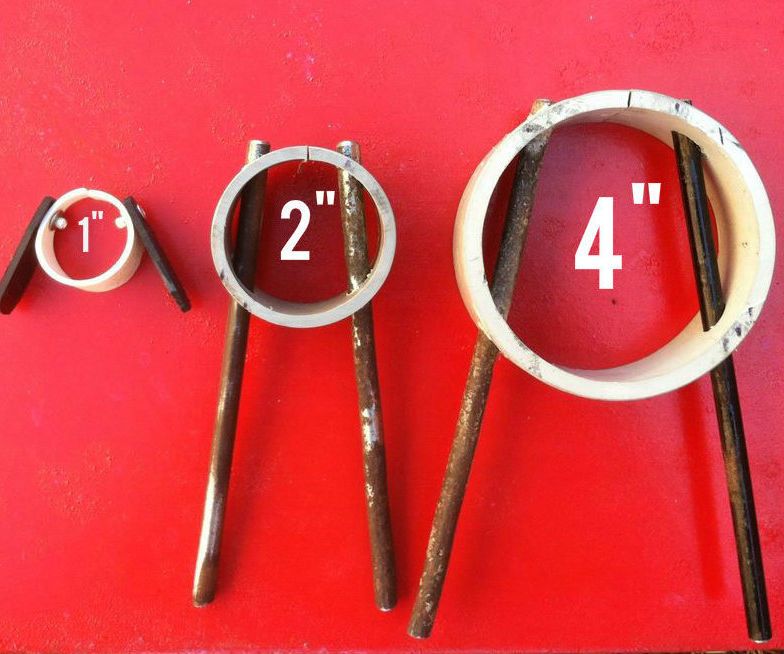 Evolution of PVC Clamp 6 Steps Instructables