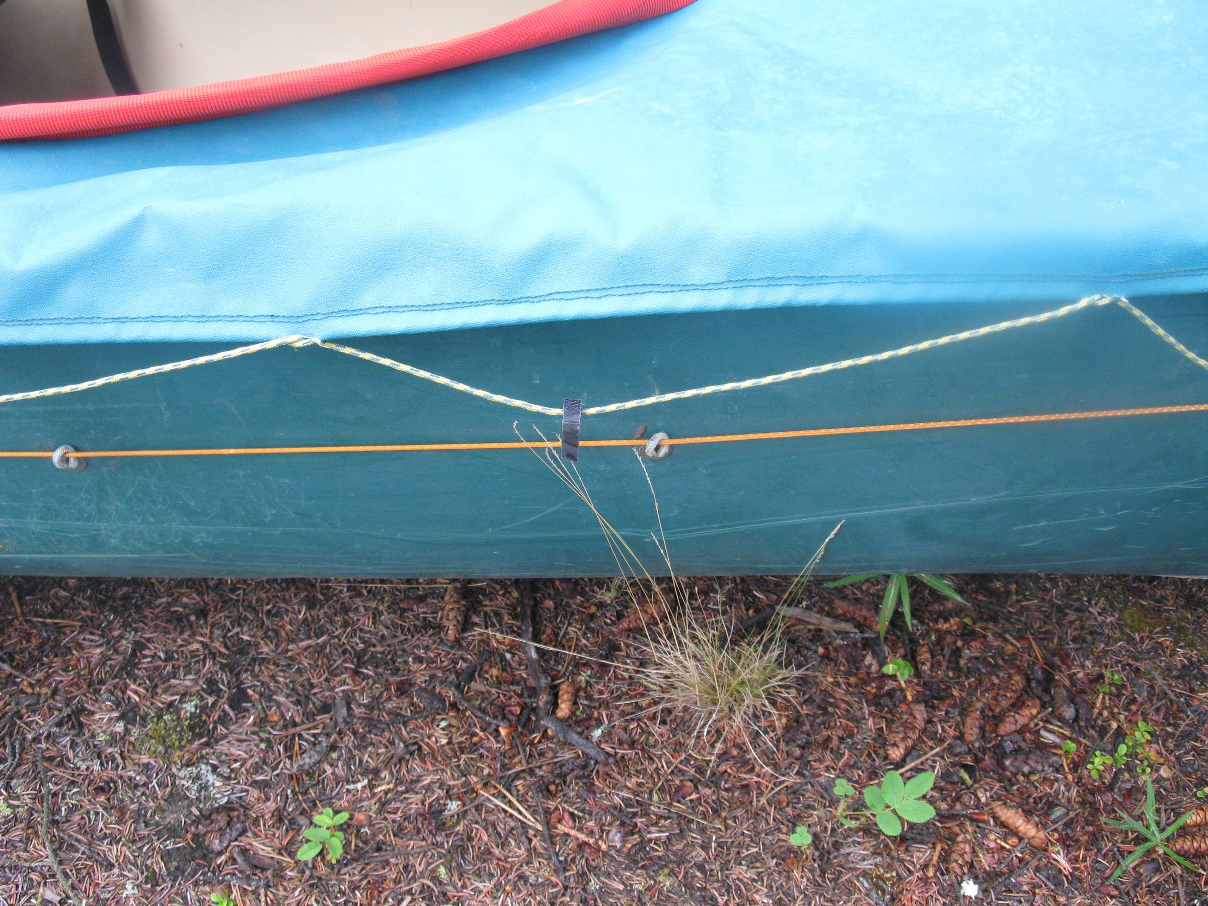 Canoe Spray Deck With Releasable Cockpits 8 Steps (with Pictures