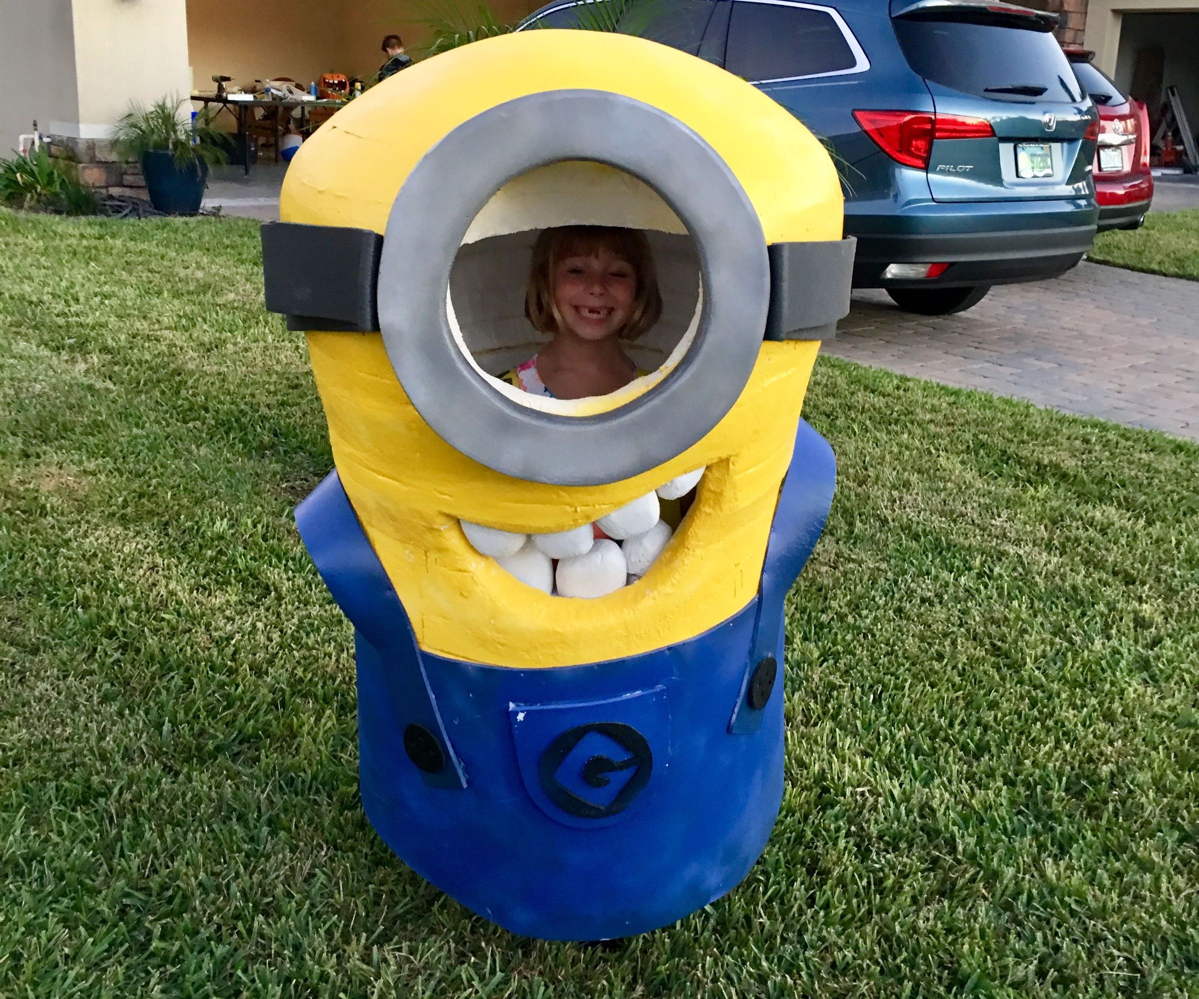 3d minion costume - halloween costume DIY Project DIY Project Image