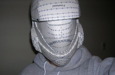 Halo Odst Armor Helmet Part Of Odst Armor 17 Steps Instructables