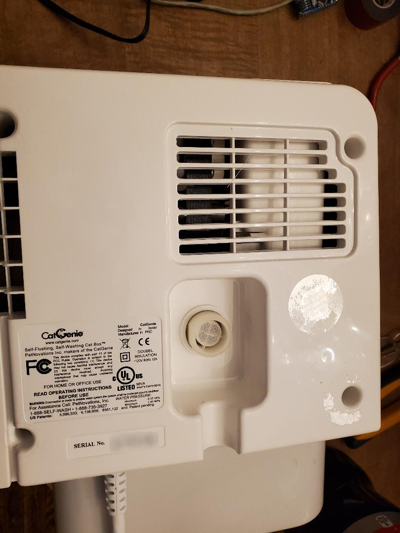 Catgenie How to Use Refilled 120 SaniSolution Cartridge 4 Steps