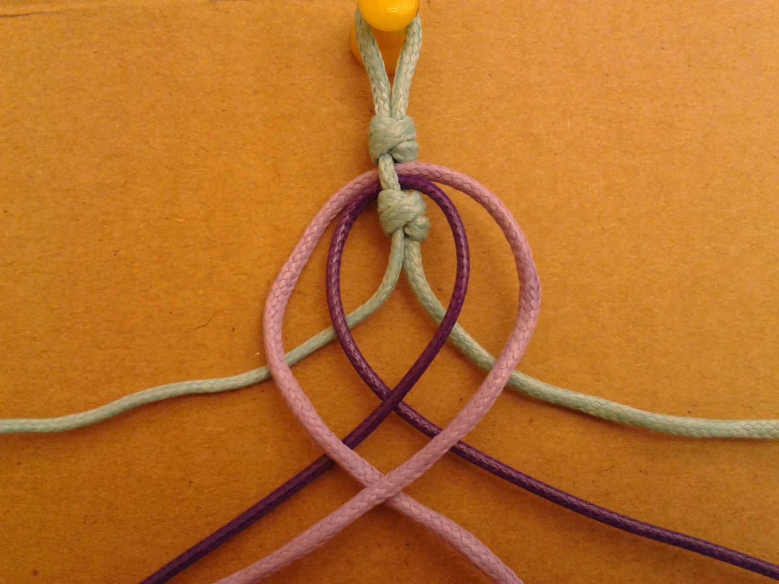 Colorful Waxed Cord Bracelet 4 Steps (with Pictures) Instructables