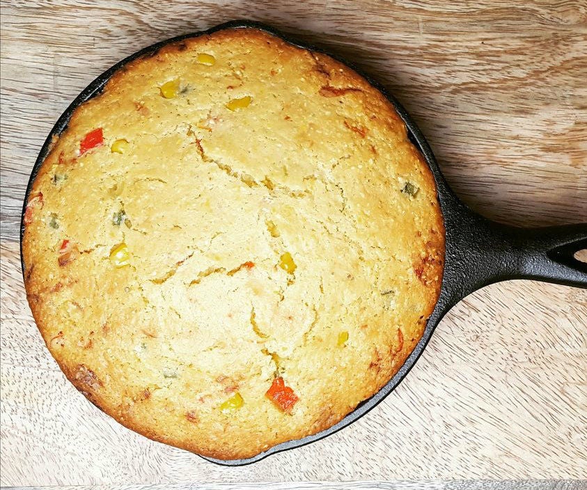 Buttermilk Honey Jalapeño Cornbread 8 Steps (with Pictures