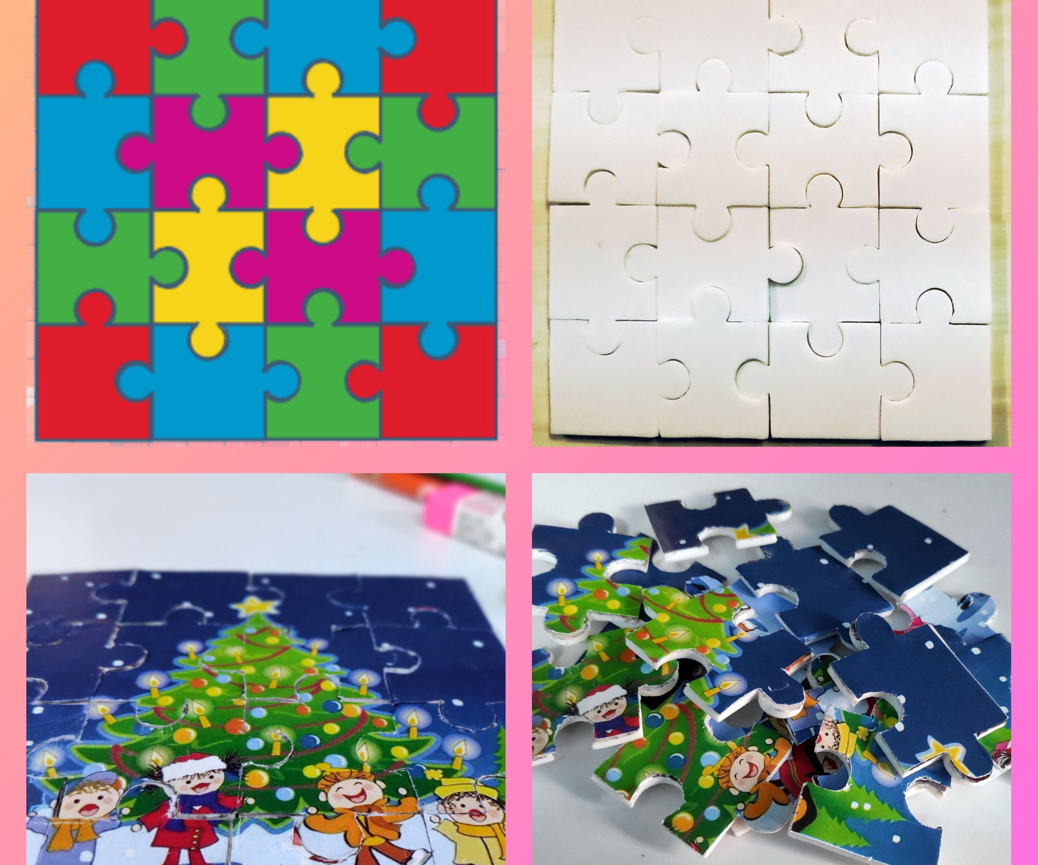 pic 3D Printer Puzzles 3d printed jigsaw puzzle 4 steps