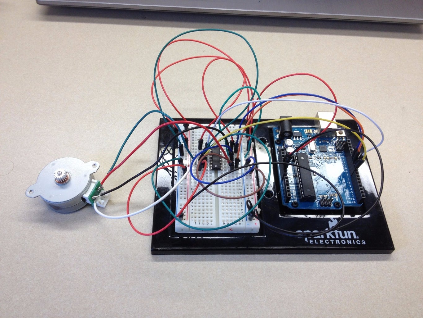 Controlling a Stepper Motor With an Arduino : 8 Steps (with Pictures ...
