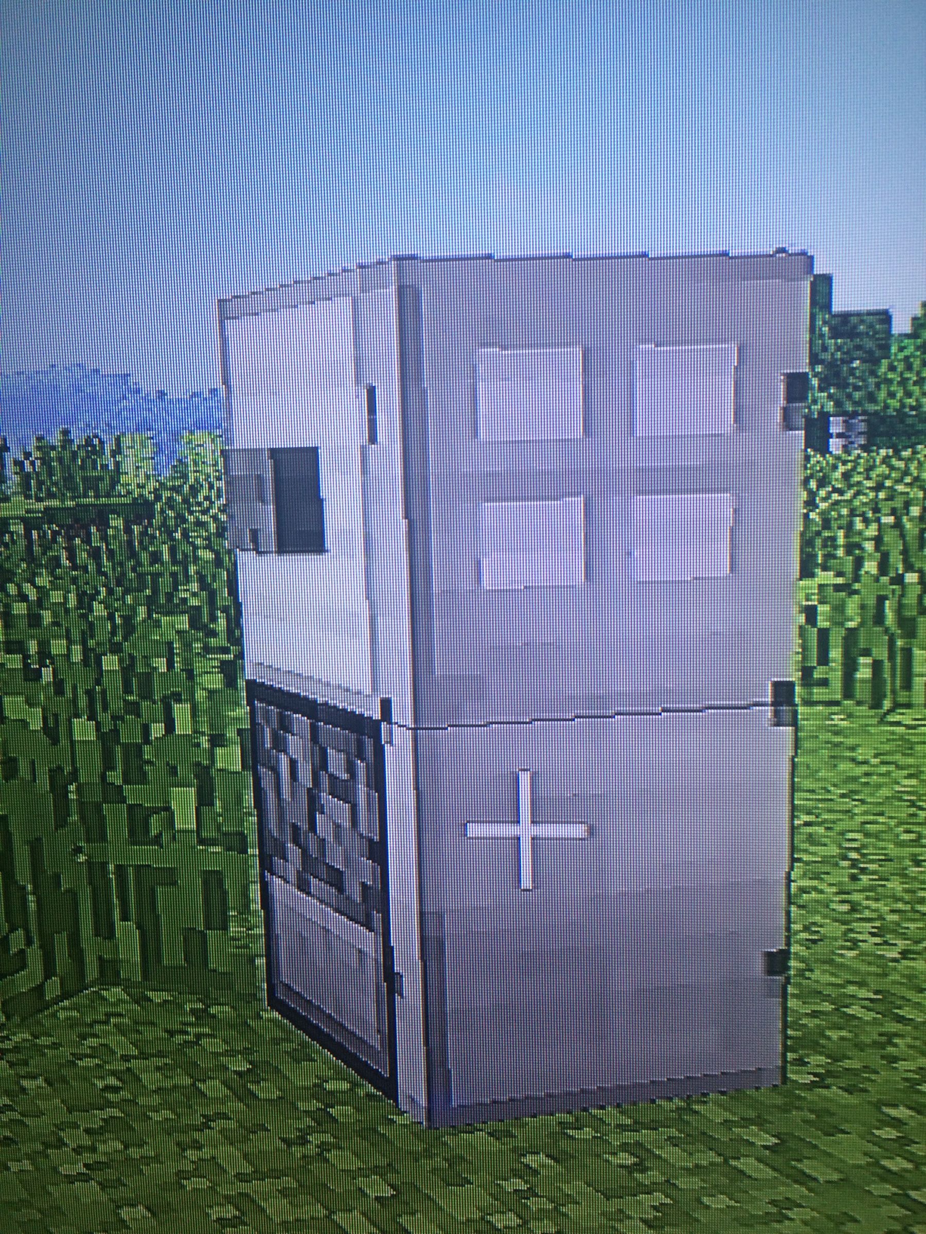 How to Make a Refrigerator in Minecraft 6 Steps Instructables