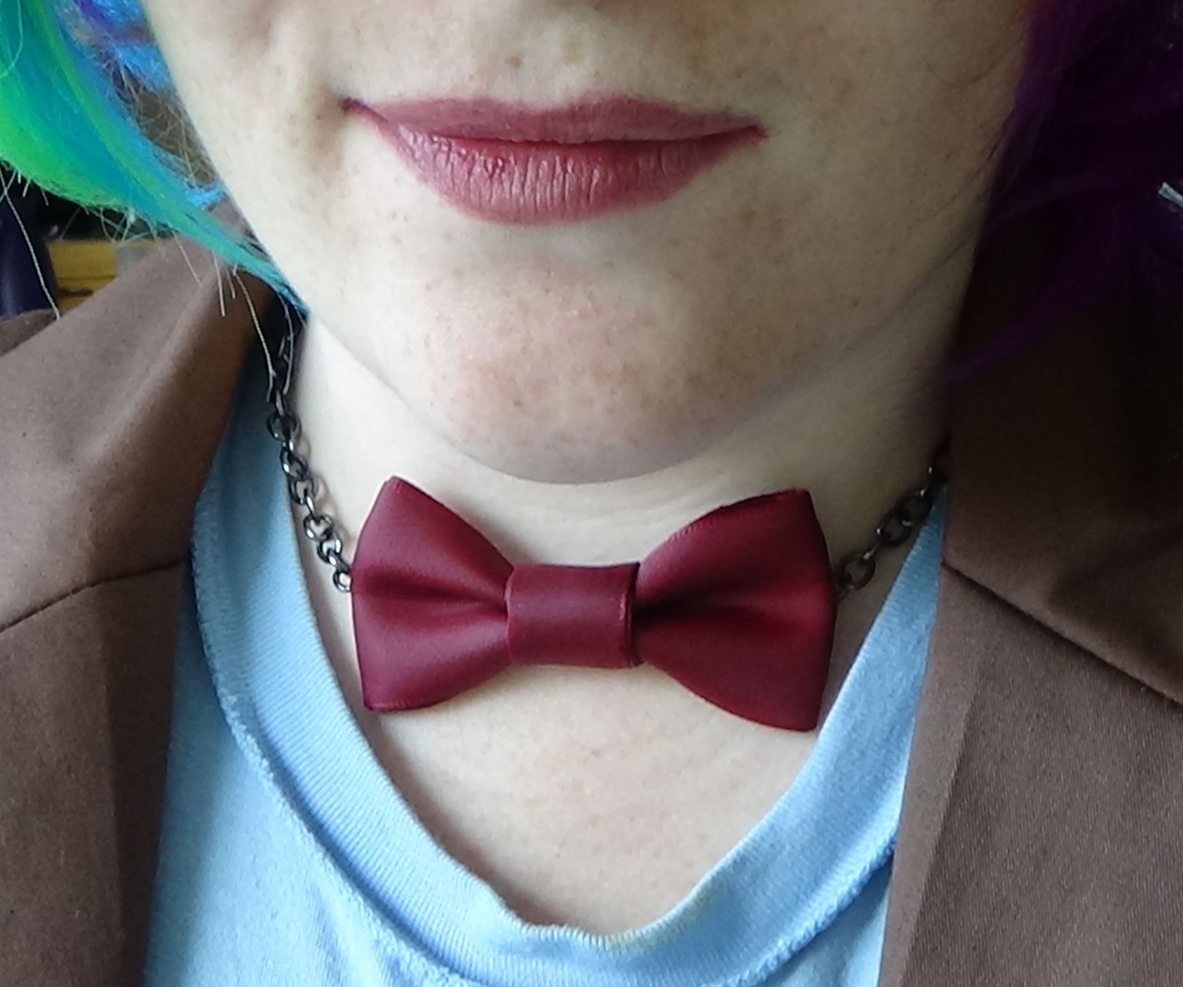 Doctor Who Bow Necklace
