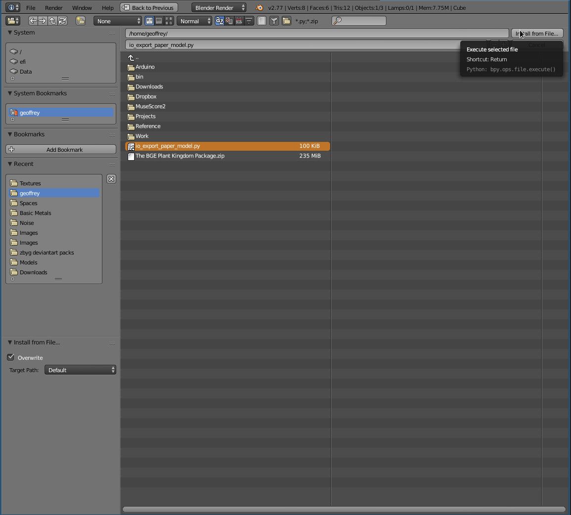 Download Papercraft With Blender 6 Steps With Pictures Instructables