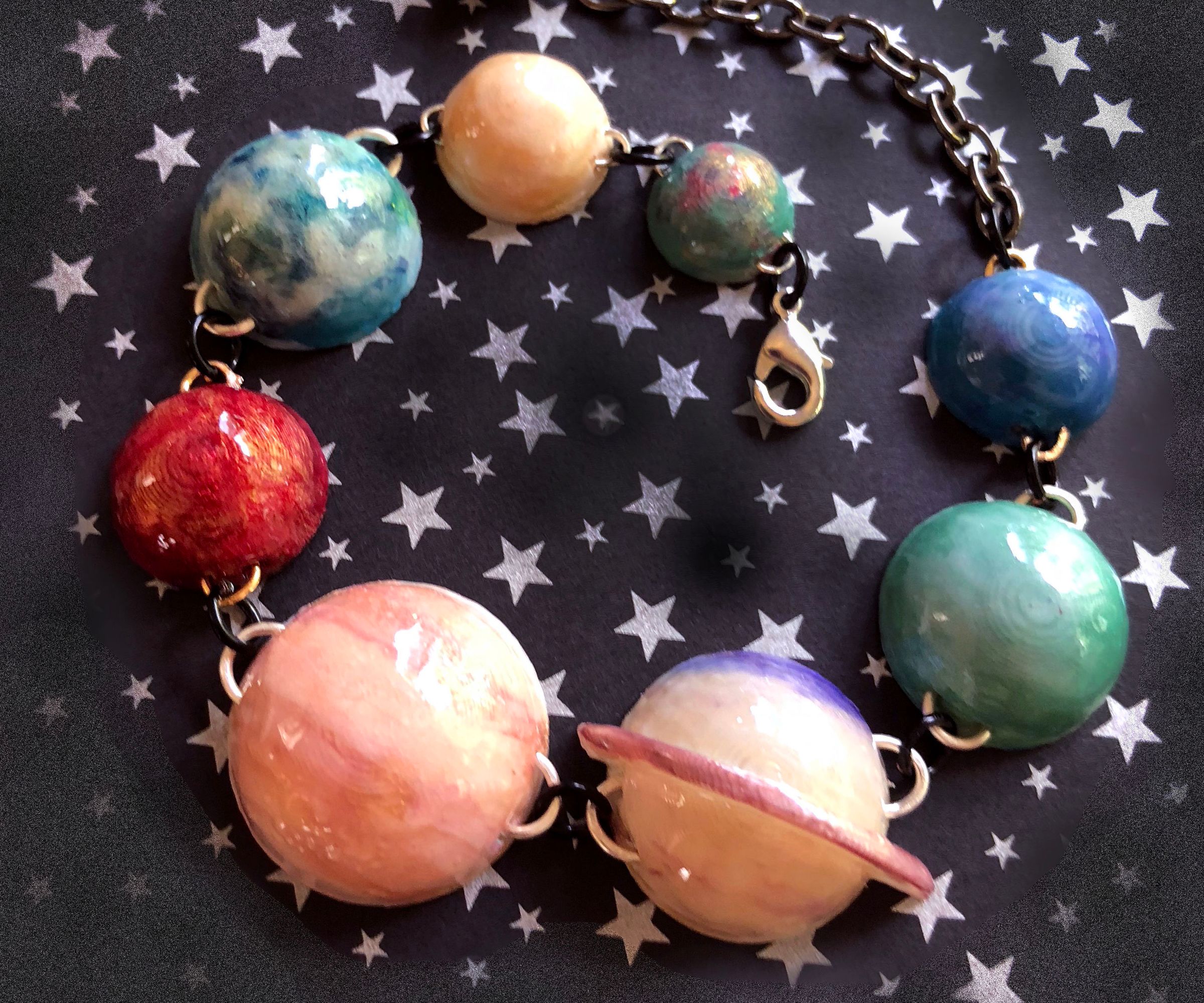 3-d printed solar system bracelet (using tinkercad) DIY Project DIY Project Image