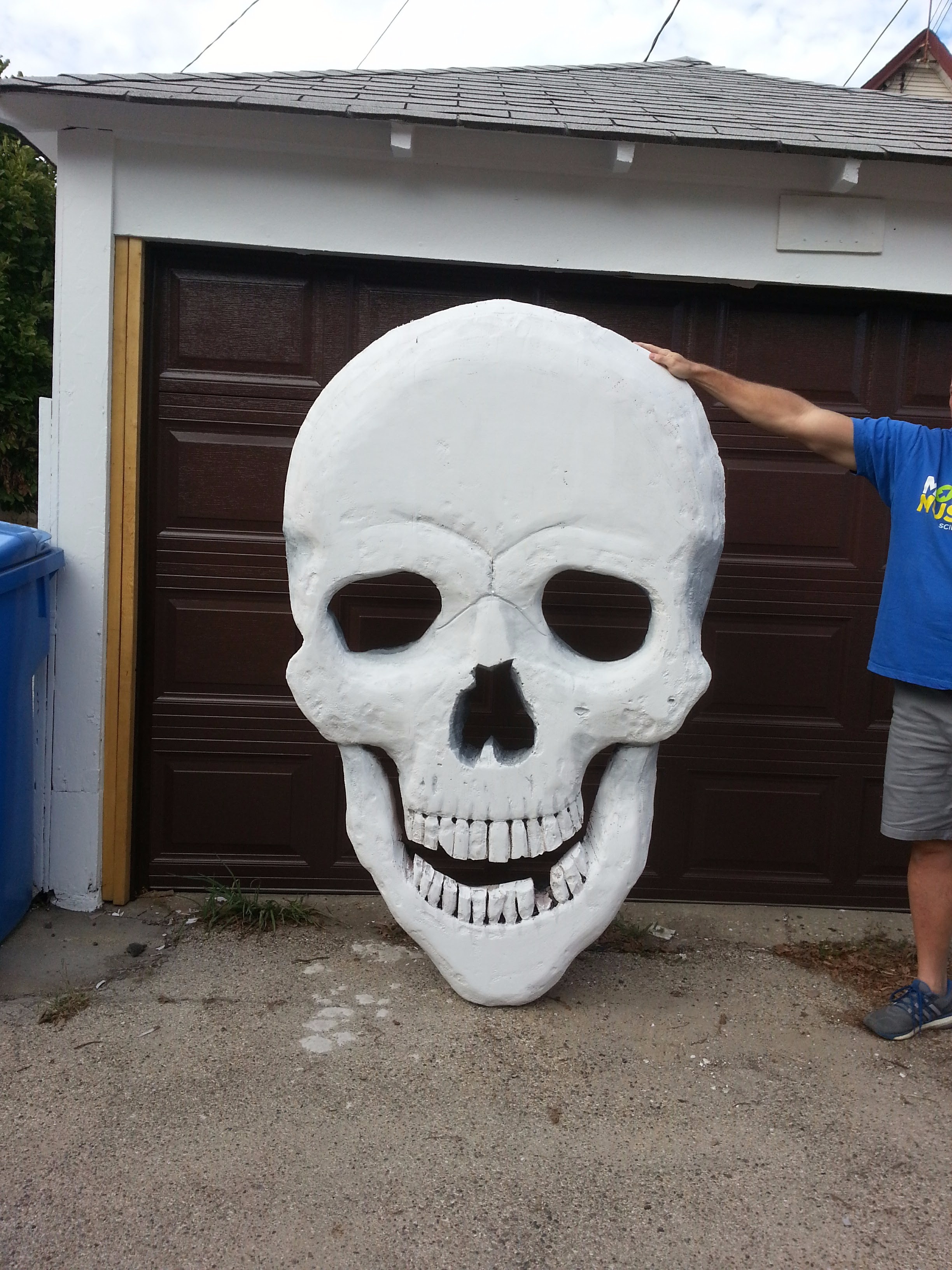 Giant Skeleton Halloween Decoration