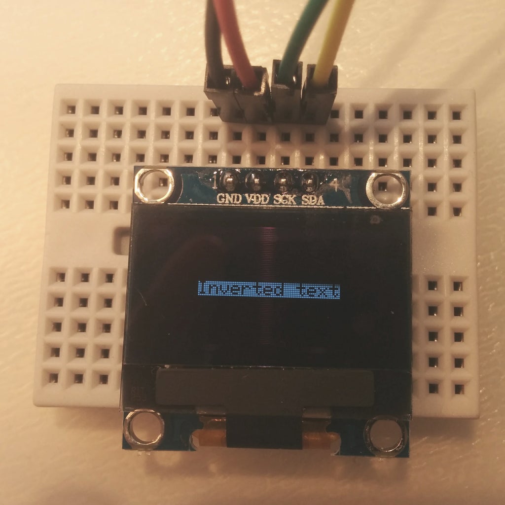 Fun With OLED Display and Arduino : 12 Steps (with Pictures ...