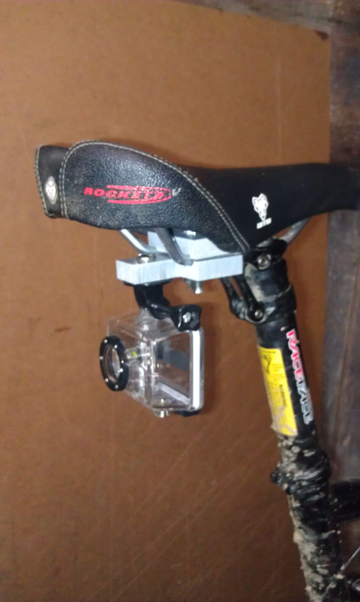 GoPro Camera Bicycle Underseat Mount 5 Steps Instructables