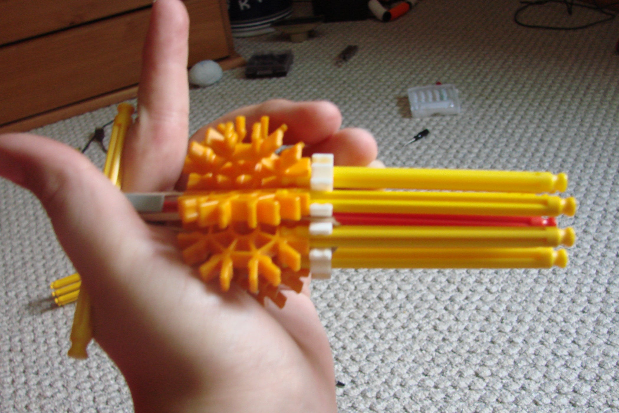 Knex Firework/marble Launcher 6 Steps Instructables