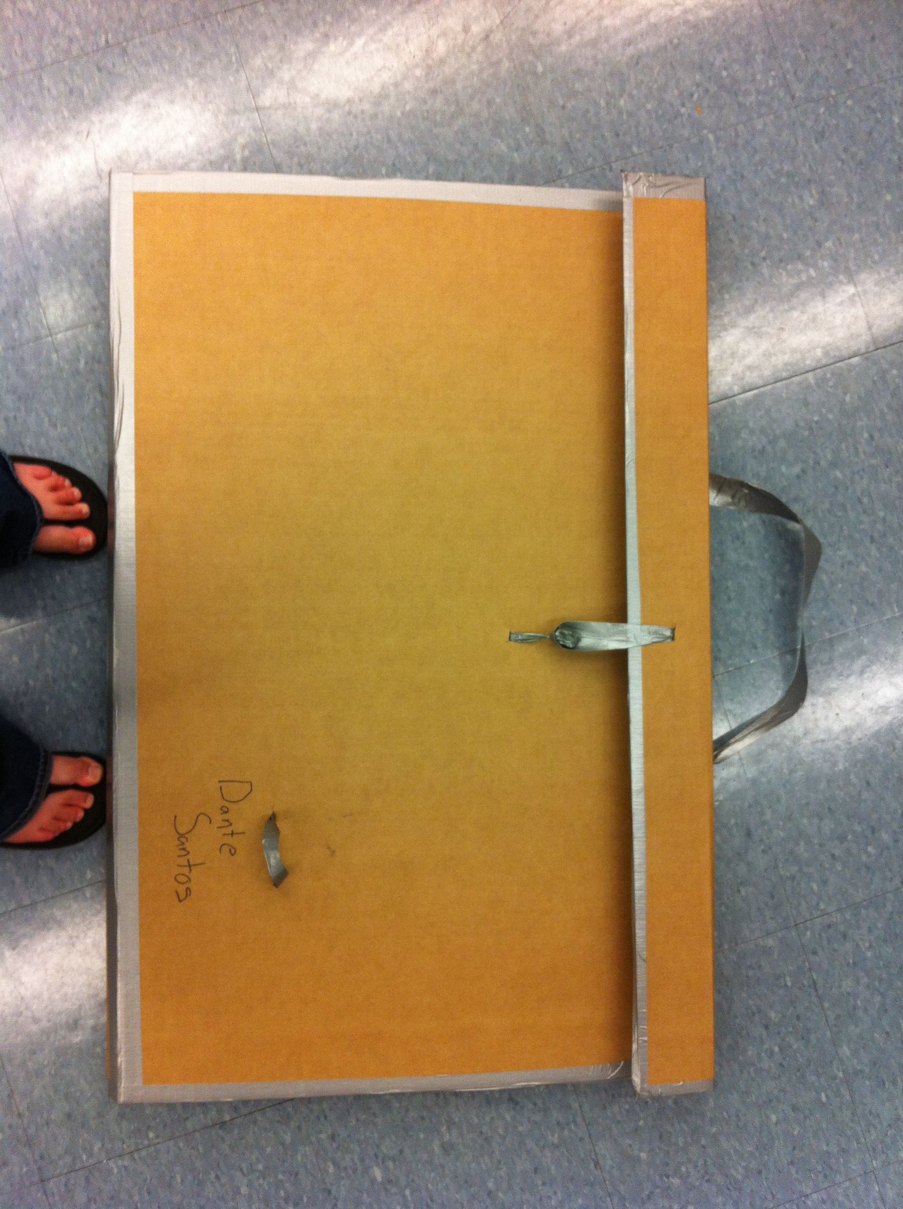 Cardboard Art Portfolio 7 Steps Instructables