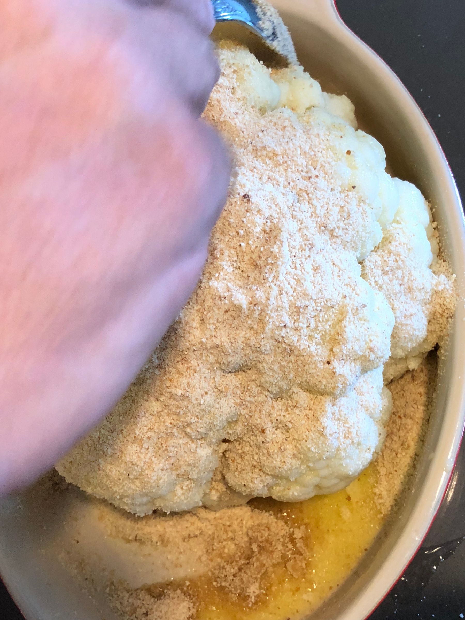 Hungarian Baked Cauliflower Recipe (Coliflor Con Cúrcuma) 12 Steps