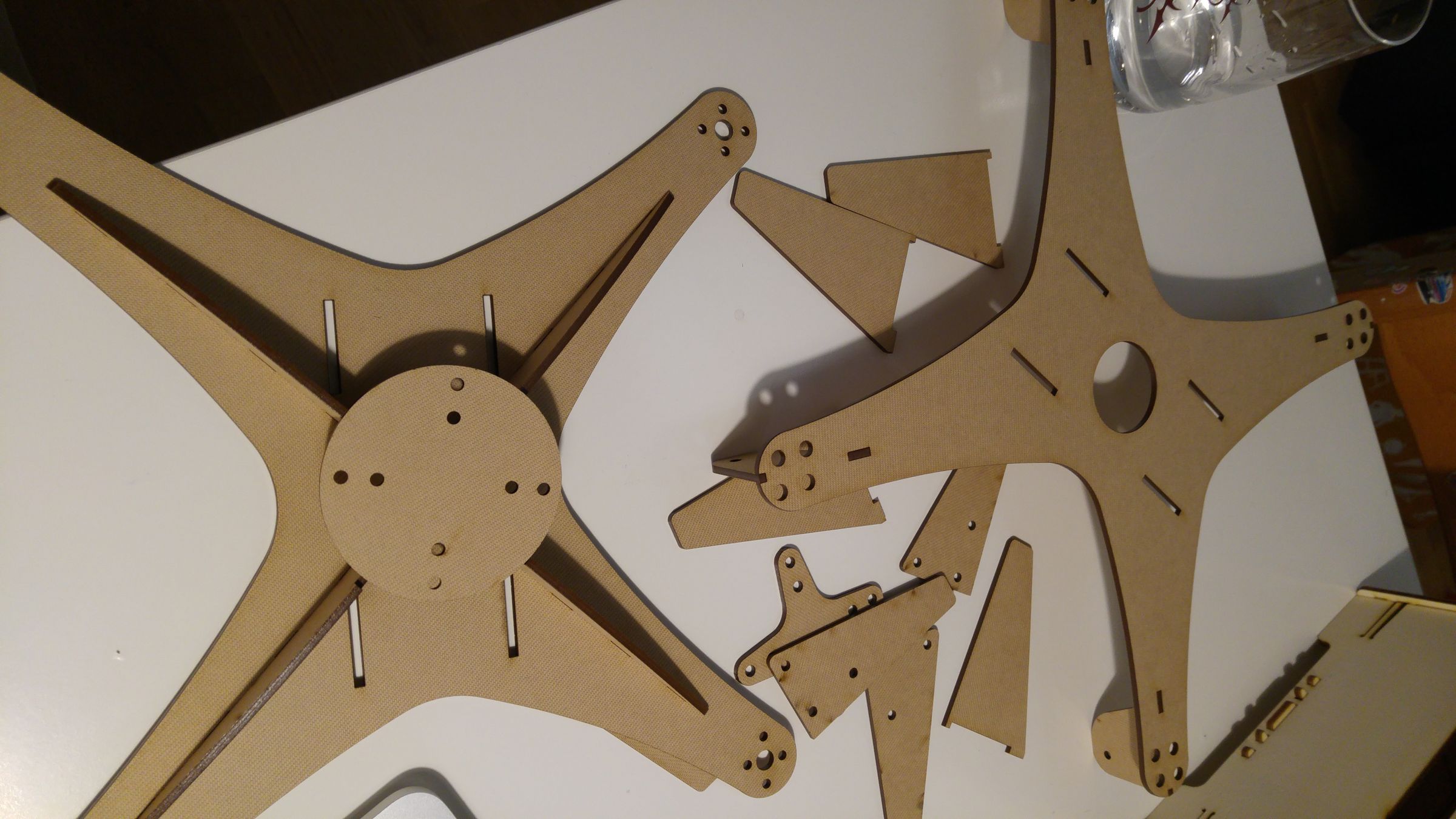 LASER CUT DRONE FRAME 3 Steps Instructables