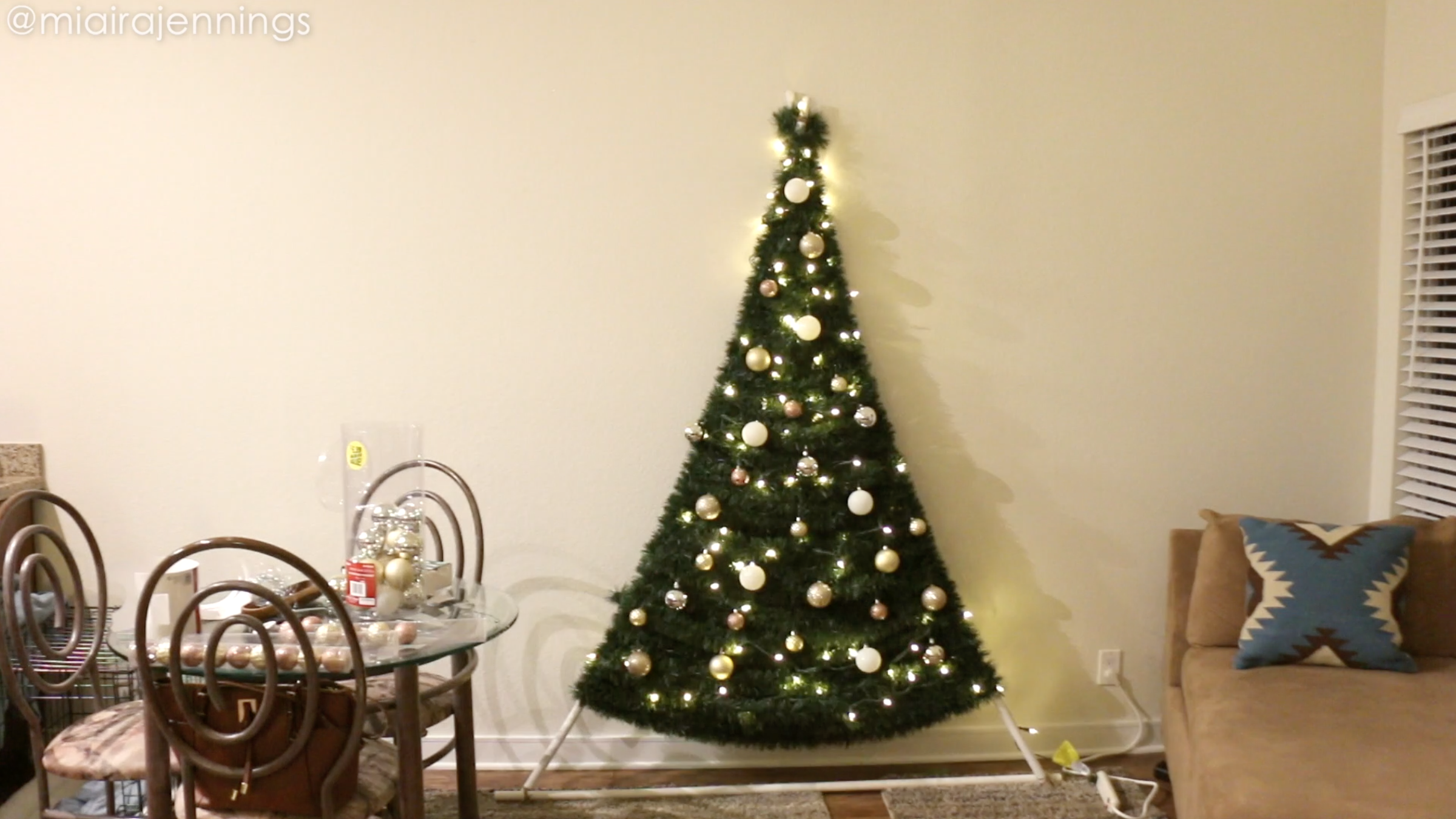 DIY SpaceSaving PVC Pipe Christmas Tree 9 Steps (with Pictures