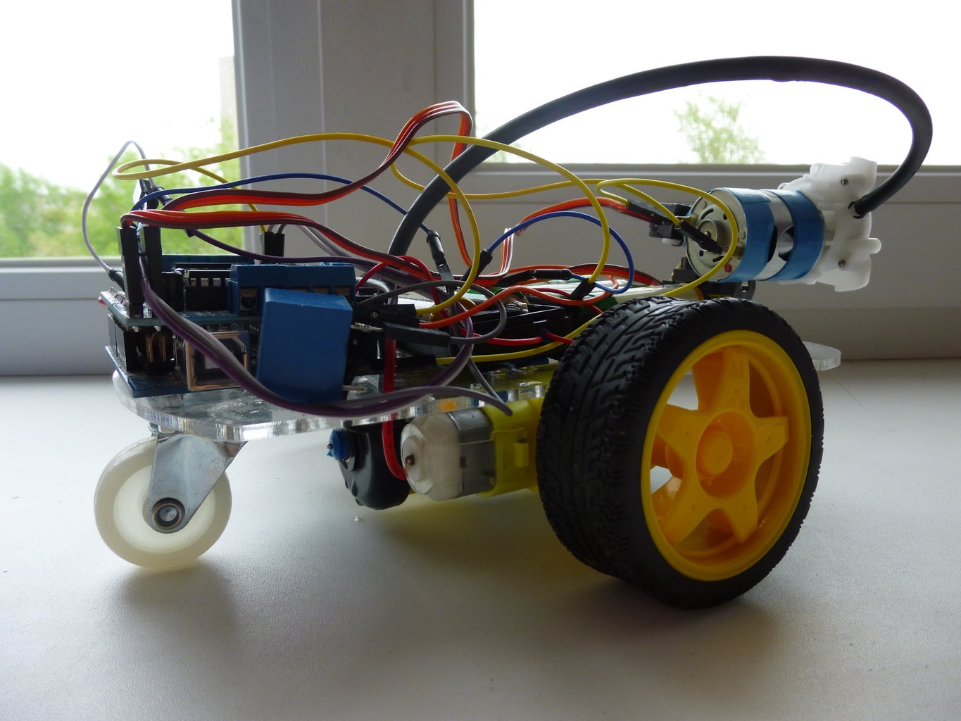 Water Cannon Arduino Robot IR - Instructables