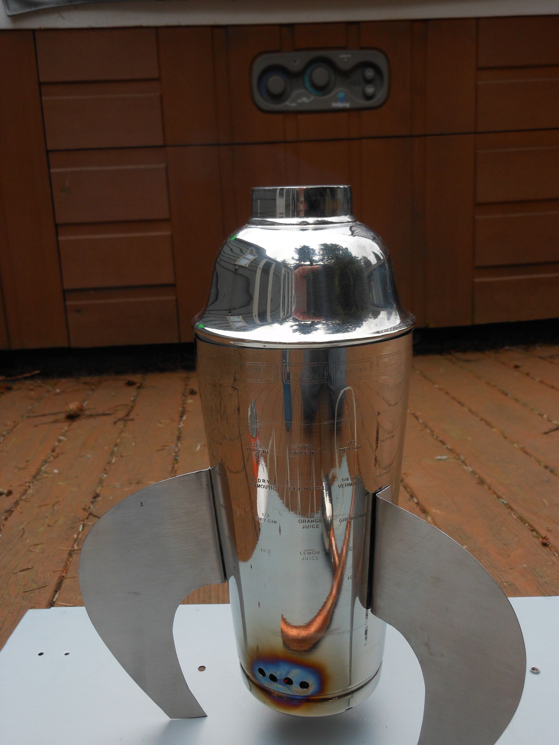 Cold Smoker From Cocktail Shaker 12 Steps Instructables