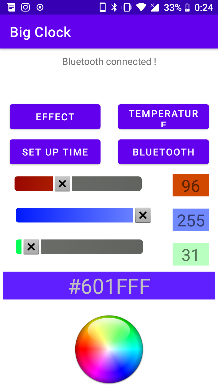 Big Digital Clock Using Ws2811 Led Strip and Arduino 5 Steps Instructables