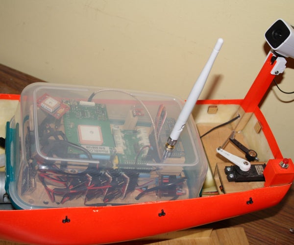 Making an Autonomous Boat Using a Raspberry Pi (WiP)