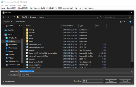 How To Setup A Modded Minecraft Server 1 12 2 6 Steps Instructables