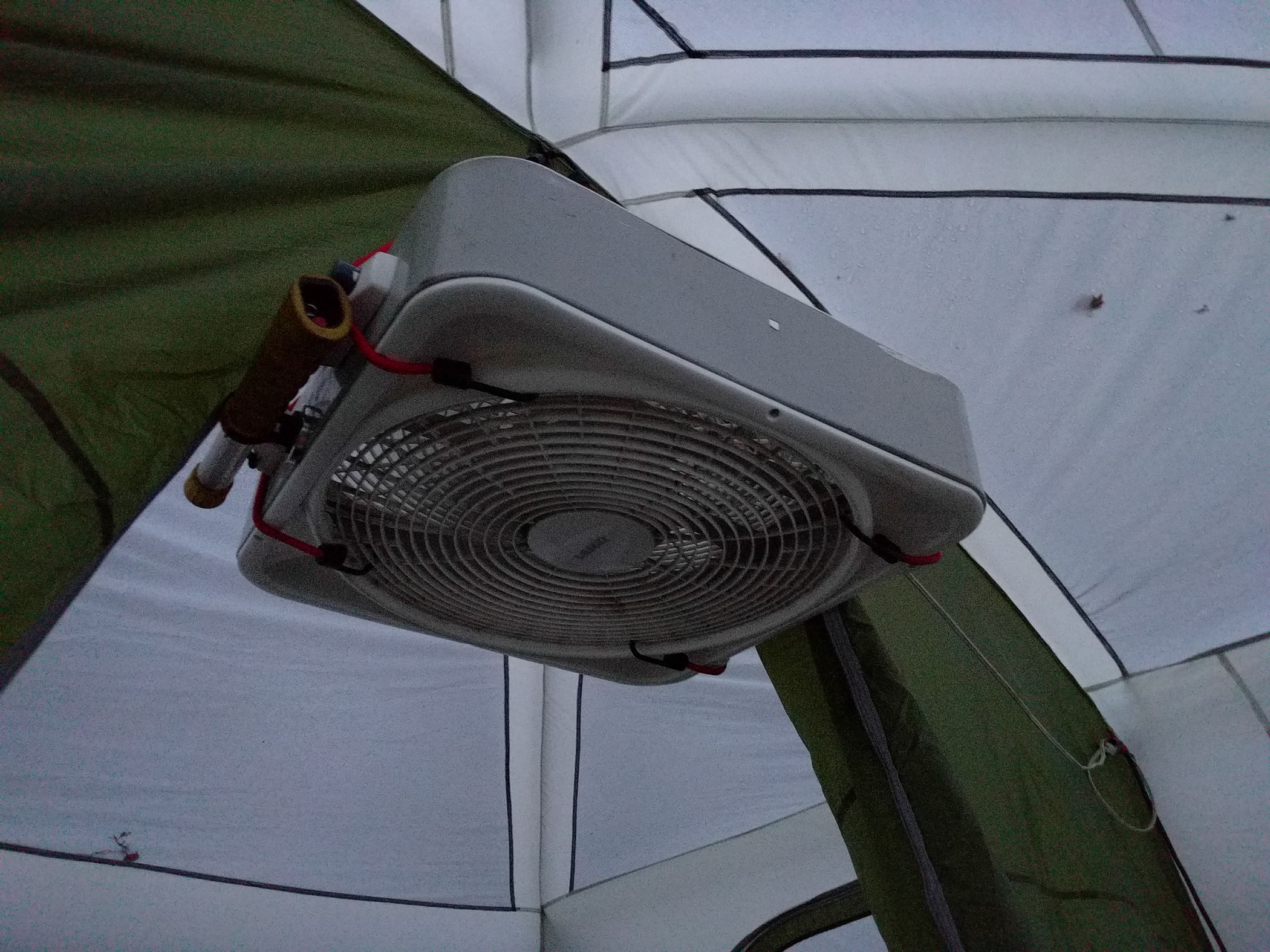 Tent Fan 3 Steps Instructables