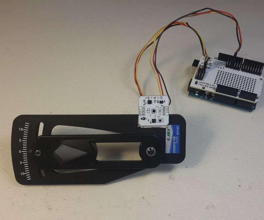 цифровой измеритель углов атаки своими руками DIY Project DIY Project Image