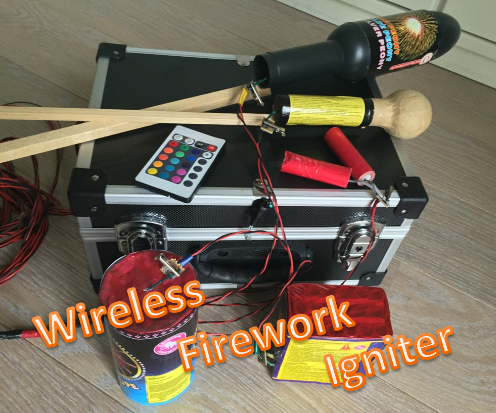 DIY guide for Wireless firework igniter with step-by-step instructions