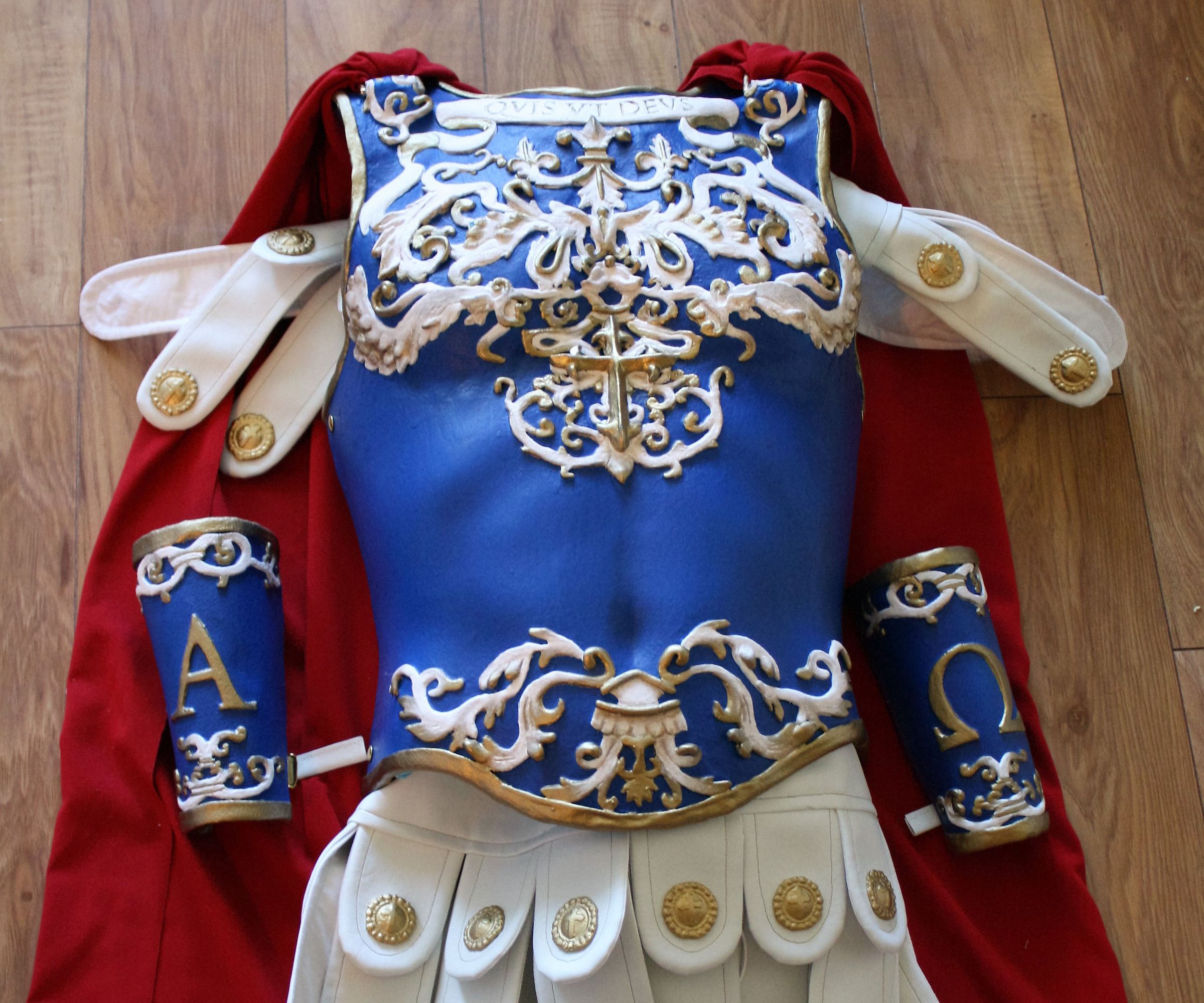 angelic armour: worbla breastplate and fabric gambeson DIY Project DIY Project Image